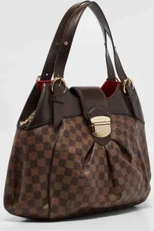 LOUIS VUITTON Pre-owned, Dames, Bruin, ONE Size, Pre-owned Canvas shoulder-bags