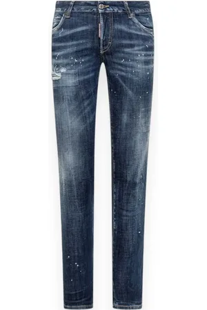 Dsquared2 Jeans, Dames, Blauw, XS, Denim, Jennifer Jean Denim Broek