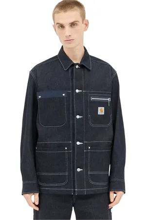 JUNYA WATANABE Jassen, Heren, Blauw, M, Denim, Klassieke Denimjas met Topstitching