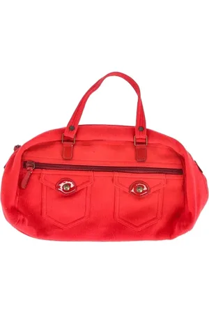 Miu Miu Pre-owned, Dames, Rood, ONE Size, Wol, Pre-owned Wool handbags