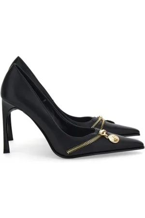 VERSACE Schoenen, Dames, Zwart, 37 EU, Hoge hakken schoenen