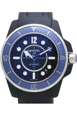 CHANEL Pre-owned, Heren, Zwart, ONE Size, Pre-owned Glass watches