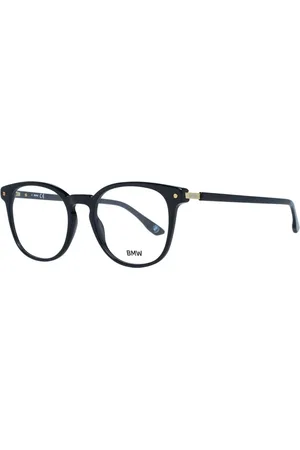 BMW Accessoires, Heren, Zwart, ONE Size, Zwarte ronde bril voor mannen