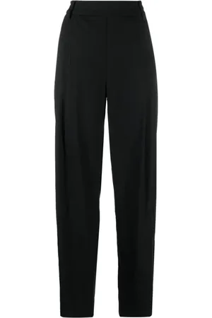Vince Broeken, Dames, Zwart, S, Linnen, Casual Zwarte Linnen Broek