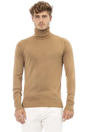 BALDININI Truien, Heren, , L, Trendy Gebreide Trui met Monogram Detail