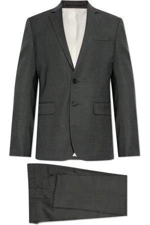 Dsquared2 Pakken, Heren, Grijs, M, Wol, Wollen Pak