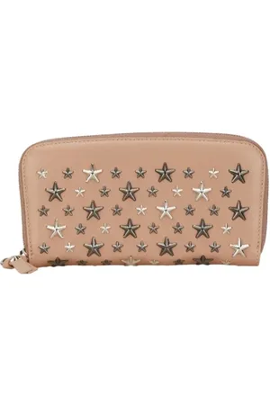 Jimmy Choo Pre-owned, Dames, , ONE Size, Tweedehands leren portemonnees