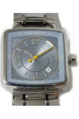LOUIS VUITTON Pre-owned, Dames, Blauw, ONE Size, Pre-owned Stainless Steel watches