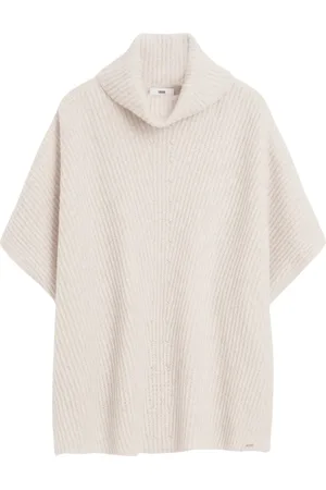 Cinque Truien, Dames, , S, Wol, Zachte Gebreide Poncho voor Gelaagdheid