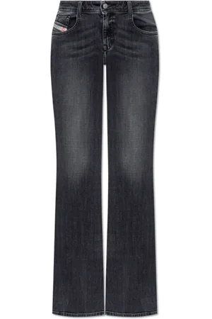 Diesel Jeans, Dames, Grijs, W29 L32, Katoen, Jeans 1969 D-Ebbey L.34