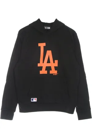 New Era Sweatshirts & Hoodies, Heren, Zwart, M, Katoen, MLB Seizoens Team Logo Hoodie