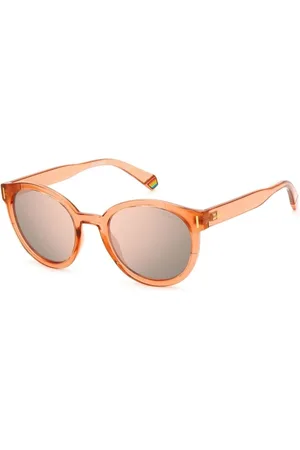 Polaroid Accessoires, Dames, Oranje, ONE Size, Roze Glas Dames Zonnebril