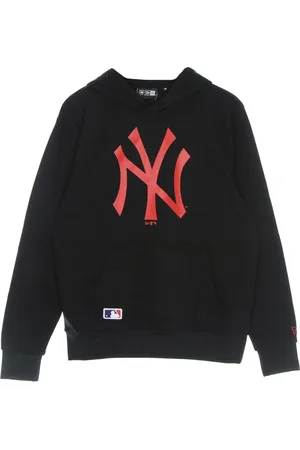 New Era Sweatshirts & Hoodies, Heren, Zwart, S, Katoen, MLB Seizoens Team Logo Hoodie