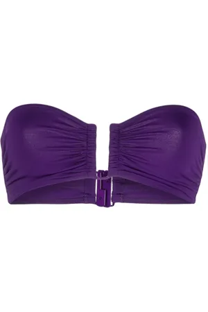 ERES Badkleding, Dames, Paars, S, Inka Bandeau Bikini Top