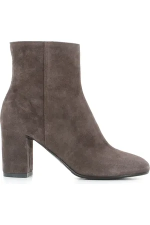 ROBERTO DEL CARLO Schoenen, Dames, Grijs, 39 EU, Suède, Antraciet Suède Ritslaarzen