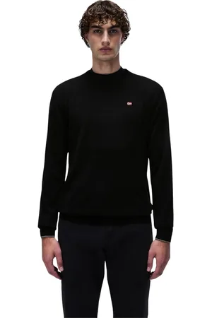 Napapijri Truien, Heren, Zwart, 2Xl, Wol, Damavand Crewneck Sweater