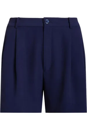 Ralph Lauren Korte broeken, Dames, Blauw, M, Korte Zomer Shorts
