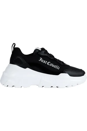 Roberto Cavalli Schoenen, Dames, Zwart, 36 EU, Sneakers