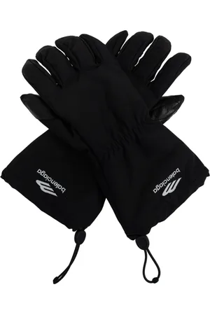 Balenciaga Accessoires, Heren, Zwart, S, Leer, Handschoenen uit de Skiwear collectie