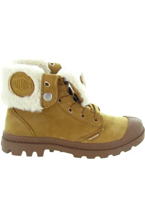 Palladium Schoenen, Dames, Bruin, 36 EU, Hoge Baggy Laarzen