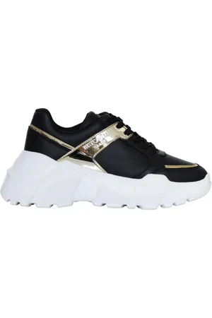 Roberto Cavalli Schoenen, Dames, Zwart, 35 EU, Sneakers