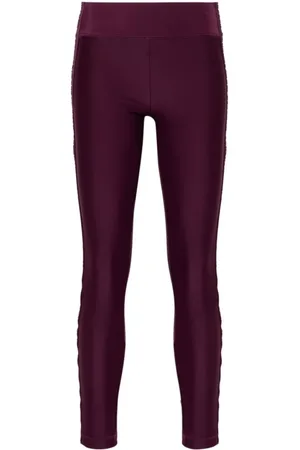 VERSACE Broeken, Dames, Paars, 3Xs, Broek