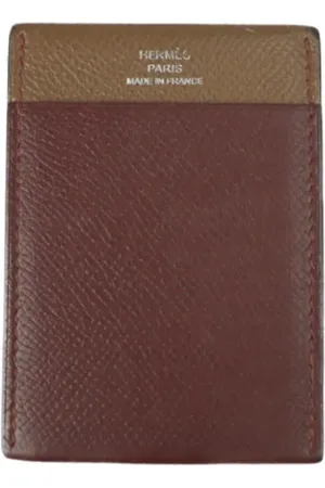 Hermès Pre-owned, unisex, Bruin, ONE Size, Tweedehands leren portemonnees