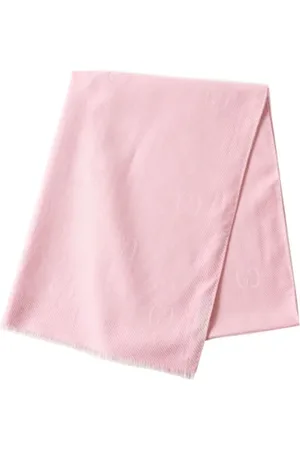 Gucci Pre-owned, Dames, Roze, ONE Size, Pre-owned Wool scarves