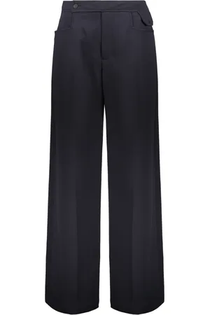 Low Classic Broeken, Dames, Blauw, XS, Polyester, Polyester broek met meerdere zakken