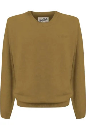 MC2 SAINT BARTH Truien, Dames, Bruin, M, Wol, Merino Wol Licht Sweater voor Mannen