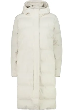 CMP Mantels, Dames, Geel, L, Polyester, Gele Winterjas Waterafstotend