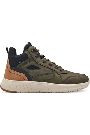 QS by s.Oliver Schoenen, Heren, Groen, 41 EU, Groene Casual Enkellaarzen voor Mannen