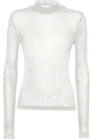 MVP Wardrobe Tops, Dames, Wit, M, Polyester, Joey Turtleneck