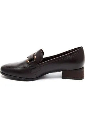 Marco Tozzi Schoenen, Dames, Bruin, 41 EU, Elegante Bruine Gesloten Loafers