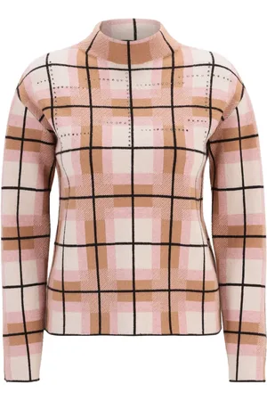 Betty Barclay Truien, Dames, Veelkleurig, 4Xl, Geruite Gebreide Trui