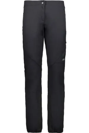 CMP Broeken, Dames, Zwart, L, Zwarte Broek met Technische Kenmerken