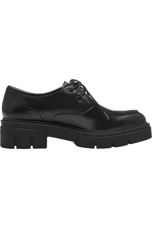 Marco Tozzi Schoenen, Dames, Zwart, 40 EU, Elegante Zwarte Gesloten Mocassins Vrouwen