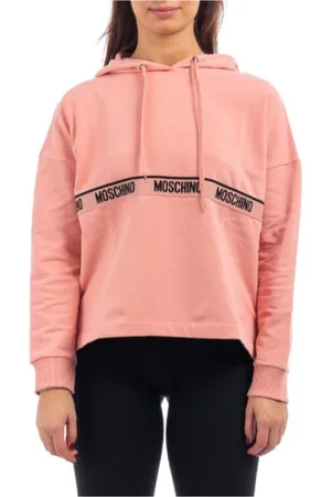 Moschino Sweatshirts & Hoodies, Dames, Roze, M, Dames Sweatshirt Ondergoed