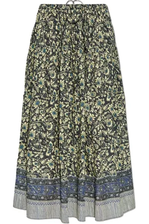 ULLA JOHNSON Rokken, Dames, Veelkleurig, XS, Katoen, Rok Avia