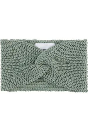 American Dreams Accessoires, Dames, Groen, ONE Size, Katoen, Katoenen Gedraaide Hoofdband Stoffig Groen