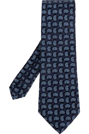 Etro Accessoires, Heren, Blauw, ONE Size, Zijden Stropdas