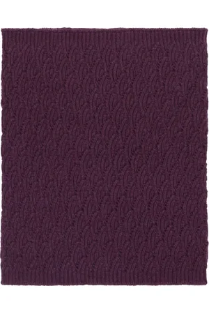 Malo Accessoires, Dames, Bruin, ONE Size, Kasjmier, Kasjmier Geribbelde Gebreide Kraag Trui