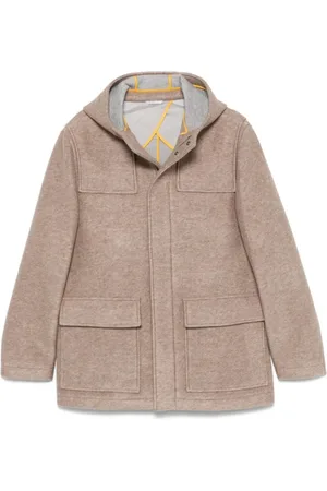 Manuel Ritz Jassen, Heren, , M, Hooded Jas Vilt Finish