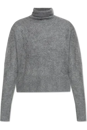 AllSaints Truien, Dames, Grijs, L, Kasjmier, Kasjmier Turtleneck Rebel