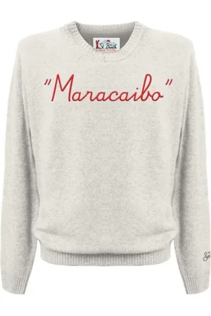 MC2 SAINT BARTH Truien, Heren, Wit, S, Witte Sweaters voor Mannen