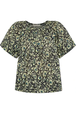 ULLA JOHNSON Blouses & Shirts, Dames, Veelkleurig, 3Xs, Katoen, Top Sena