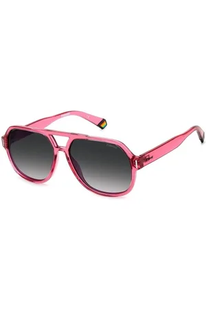 Polaroid Accessoires, unisex, Roze, ONE Size, Roze Polycarbonaat Zonnebril Polarized-Grade