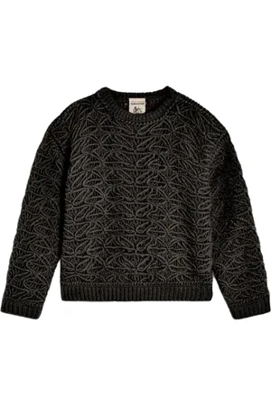 SEMICOUTURE Truien, Dames, Zwart, L, Zwarte Trui Stijlvol Model