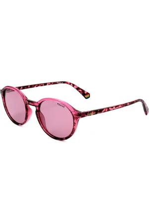 Polaroid Accessoires, Dames, Roze, ONE Size, Roze Polycarbonaat Zonnebril