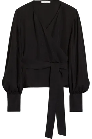 Ivy & Oak Blouses & Shirts, Dames, Zwart, M, Leer, Eloise Top